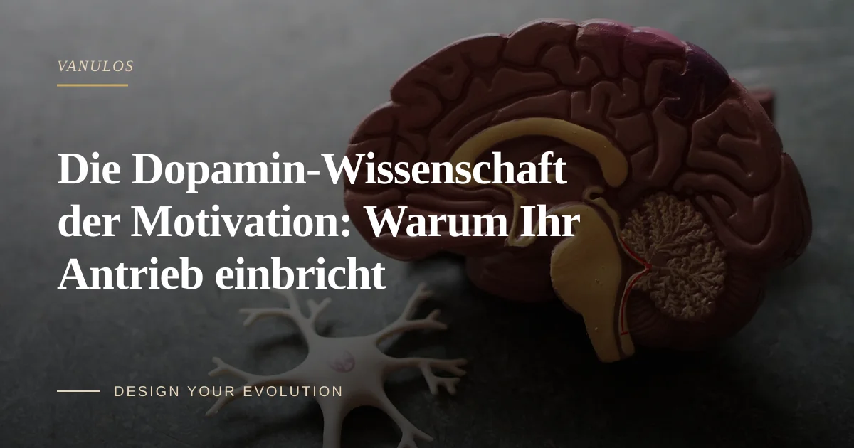 Die Dopamin-Wissenschaft der Motivation: Warum Ihr Antrieb einbricht