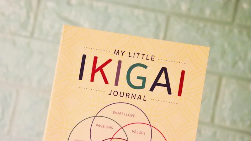 Klares Ikigai-Diagramm mit vier Kreisen: „Was Sie lieben", „Worin Sie gut sind", „Was die Welt braucht" und „Wofür Sie bezahlt werden"