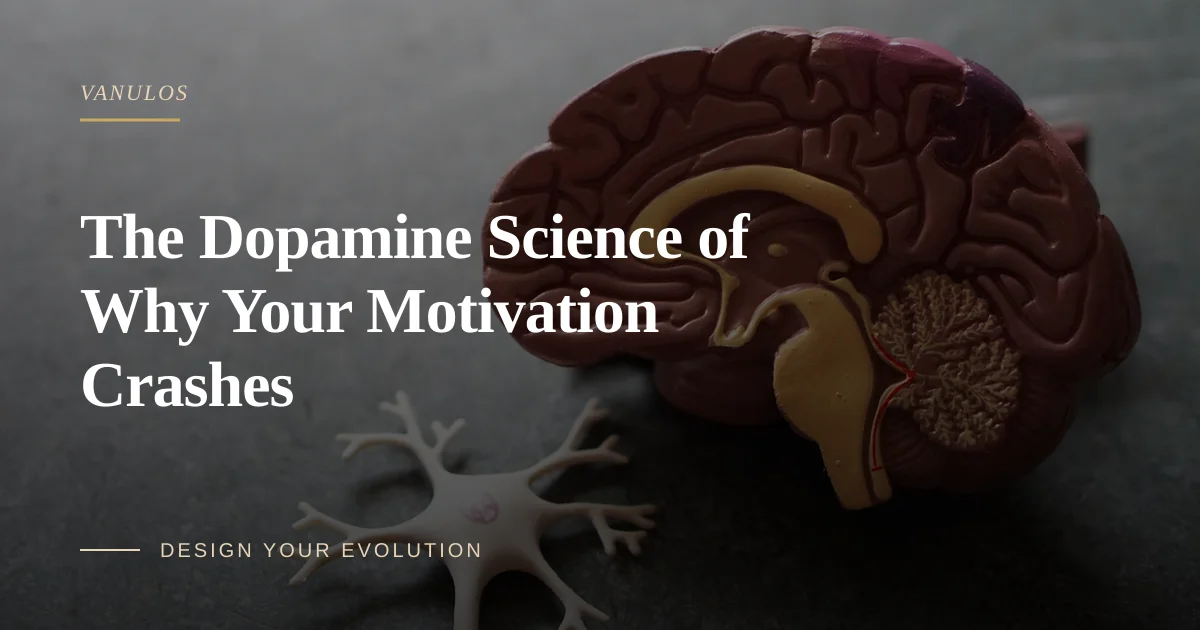 The Dopamine Science of Why Your Motivation Crashes