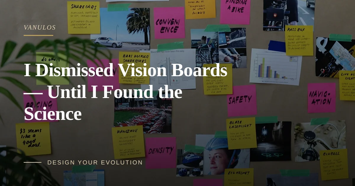 I Dismissed Vision Boards — Until I Found the Science