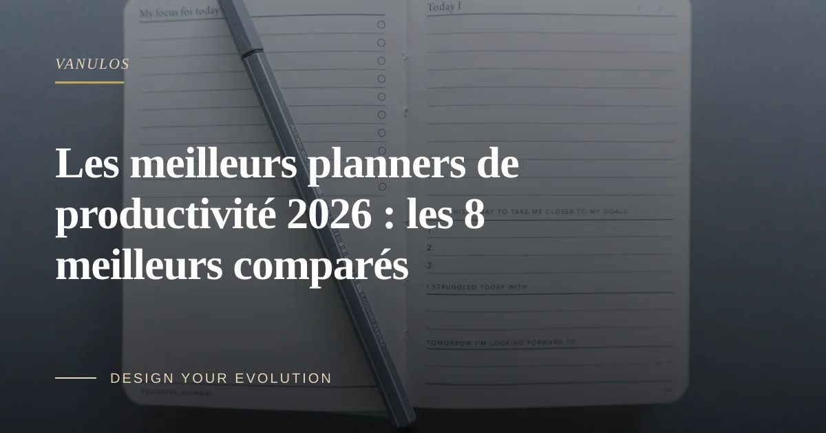 Les meilleurs planners de productivité 2026 : les 8 meilleurs comparés