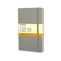 Moleskine Caderno Clássico — Grande, Capa Dura, Preto (240 páginas)
