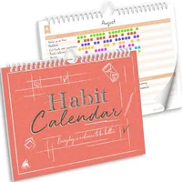 Clever Fox Habit Tracker Journal — Calendario de Hábitos 24 meses